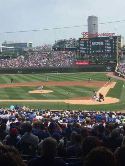 Wrigley Field section 214