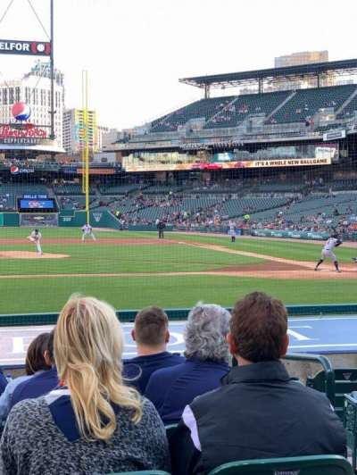 COMERICA PARK section 133