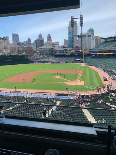 COMERICA PARK section Suite 123