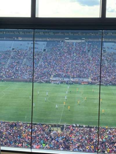 Michigan Stadium section 411