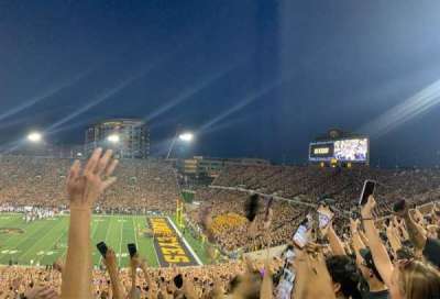 Kinnick Stadium section 124