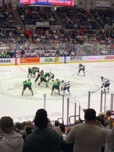 Dow Event Center section U19