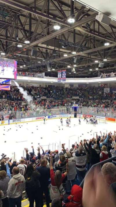 Dow Event Center section U19