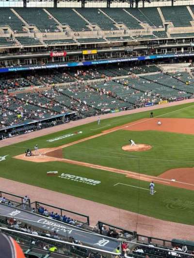 Comerica park section 218