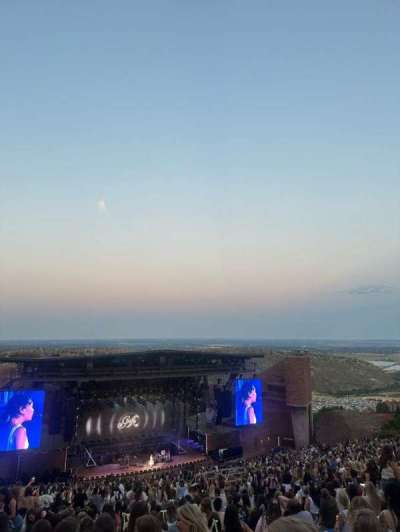 Red Rocks Amphitheatre section Back Left