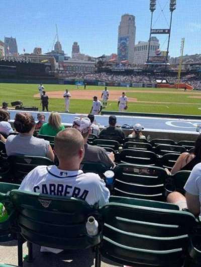 COMERICA PARK section 134