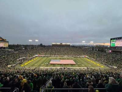 Autzen Stadium section 31CL