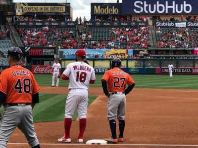 Angel Stadium section 125