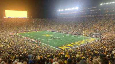 Michigan Stadium section 38