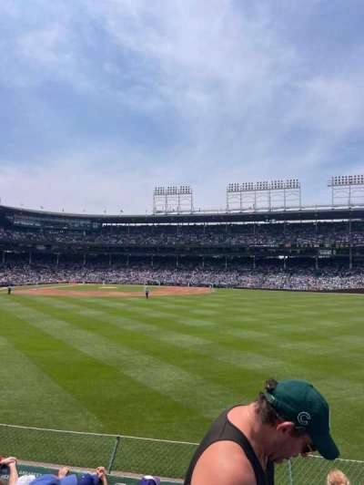 Wrigley Field section Bleacher Gate