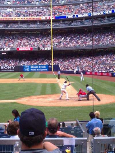 Yankee Stadium section 122
