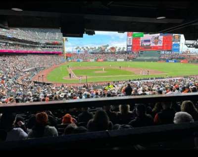 Oracle park section 112