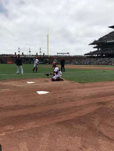 Oracle park section 127