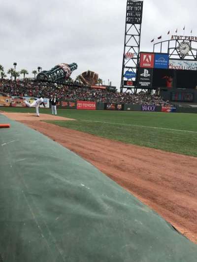 Oracle park section 127