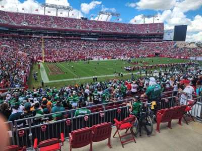 Raymond James Stadium section 231