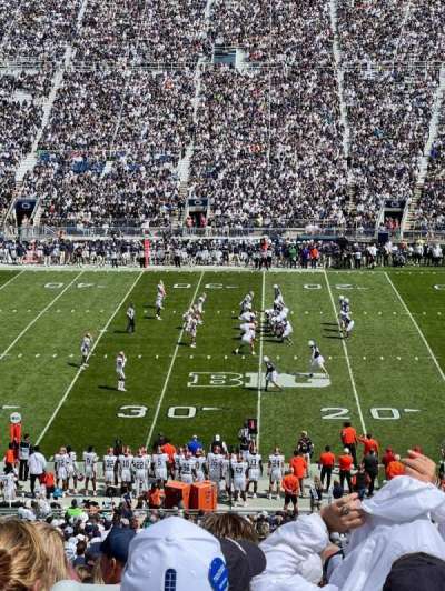 Beaver Stadium section WCU