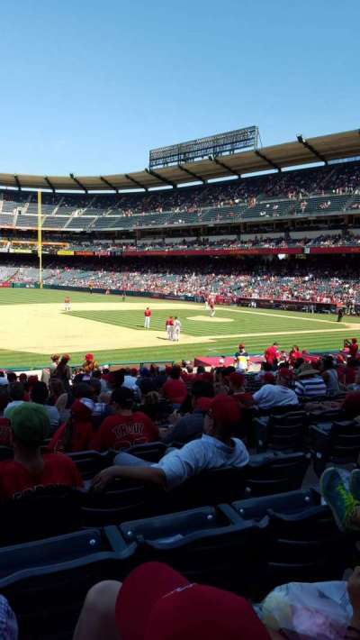 Angel Stadium section 109