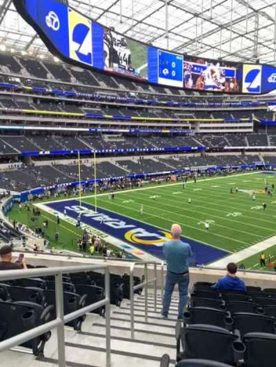 Sofi Stadium section 238