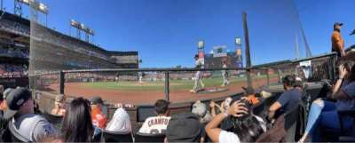 Oracle park section DC113