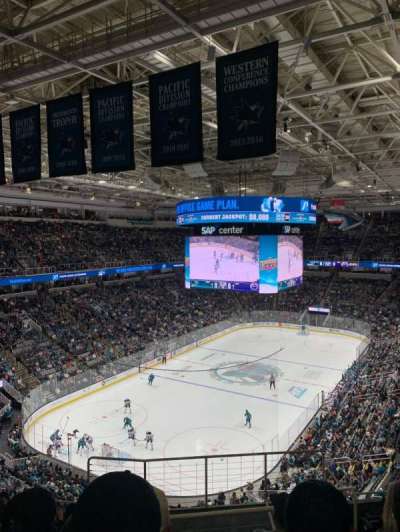 SAP Center section 206