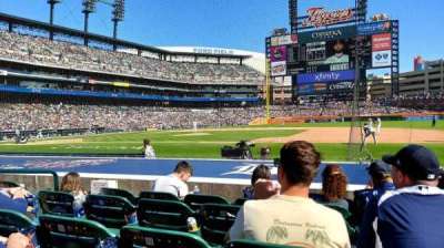 COMERICA PARK section 120