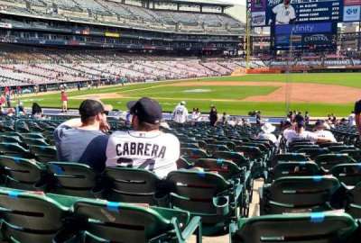 COMERICA PARK section 120
