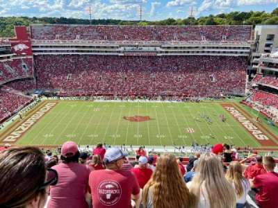 Razorback Stadium section E523