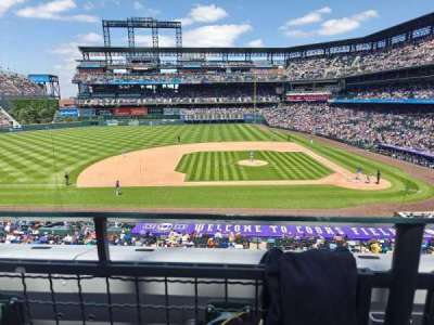 Coors Field section 238
