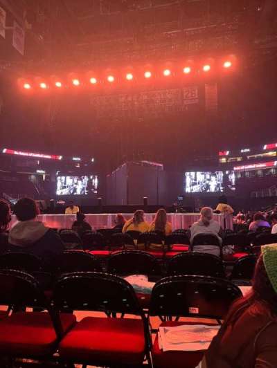 Prudential Center section Floor D