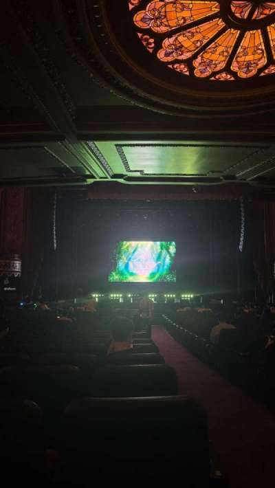 orpheum theatre, los angeles section Orchestra L