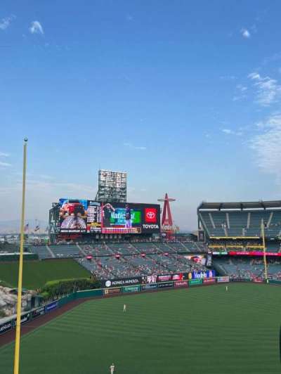 Angel Stadium section 406