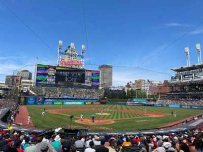 Progressive Field section 153