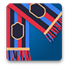 3 phots with FC Barcelona