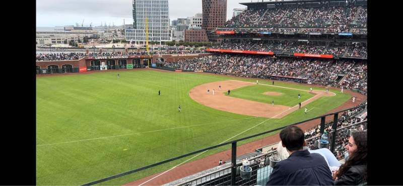 Oracle park, section VB331, home of San Francisco Giants, page 1