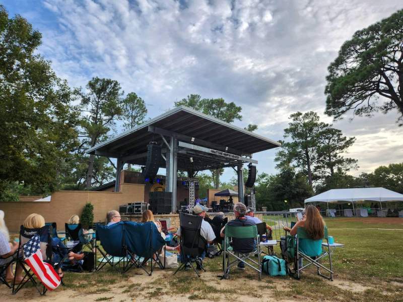 Seating view for Halstead Amphitheater