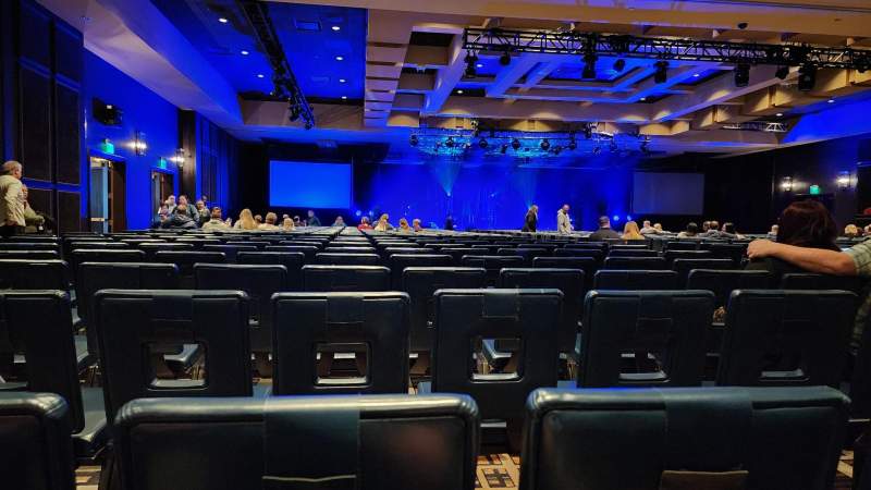 Seating view for 
