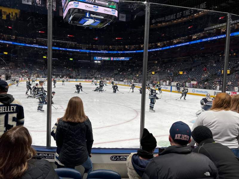 nationwide arena hockey seating chart