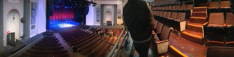 Seating view for 