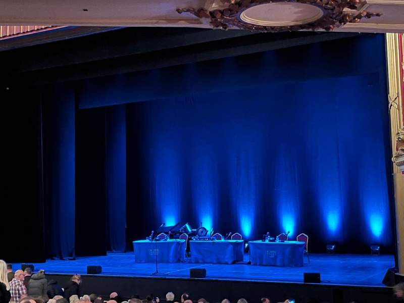 Seating view for 