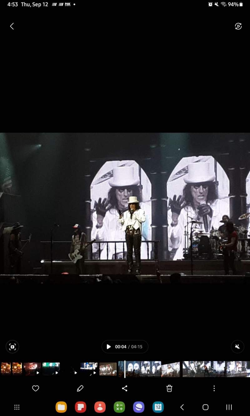 Seating view for Truliant Amphitheater Section 5 Row R Seat 33