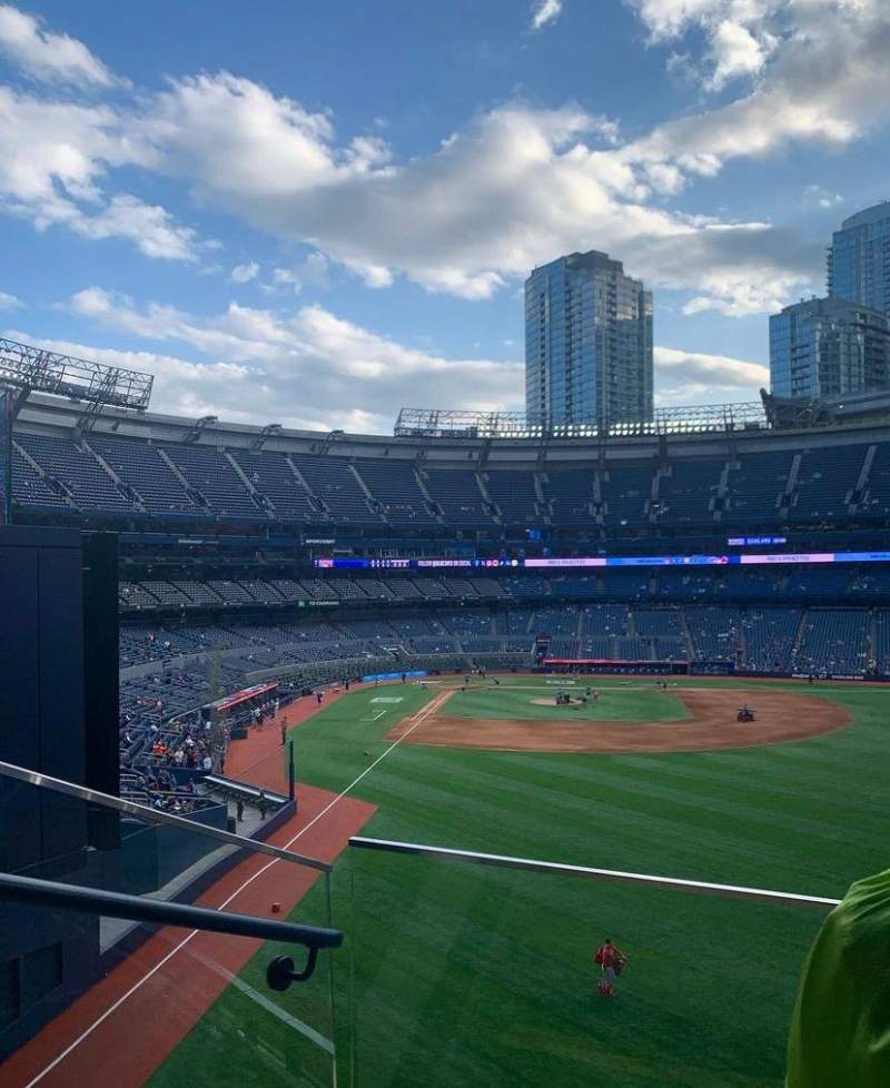 Rogers Centre Interactive concert Seating Chart Section 536L