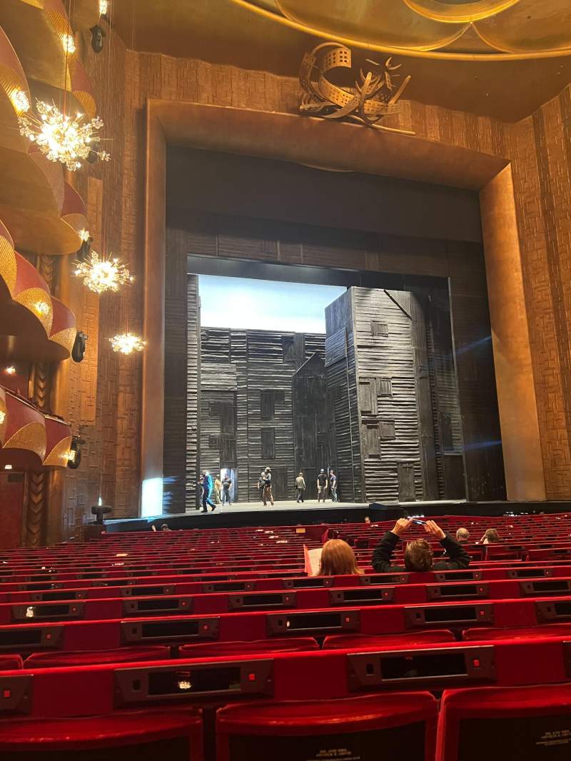 Seating view for 