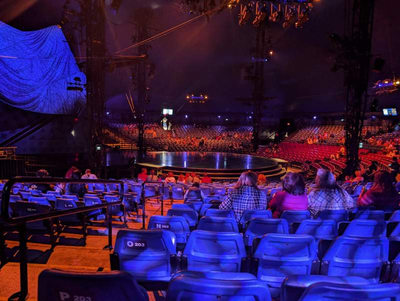 Seating view for Santa Monica Pier Section 203 Row R Seat 33