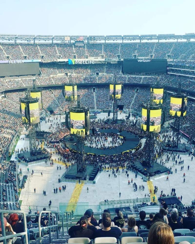 Seating view for 