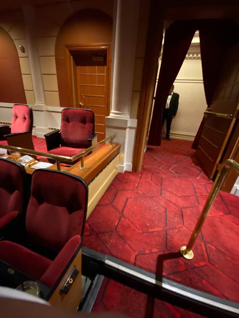 Seating view for 