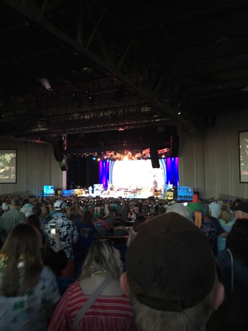 Seating view for Truliant Amphitheater Section 5 Row R Seat 29