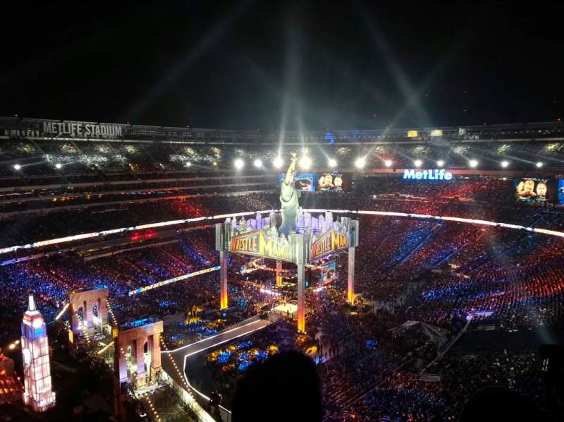 Seating view for MetLife Stadium Section 342 Row 16 Seat 8