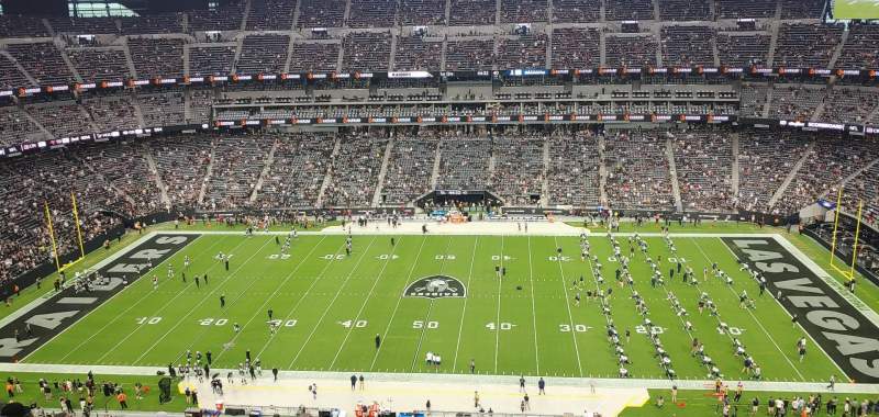 Allegiant Stadium Interactive Seating Chart