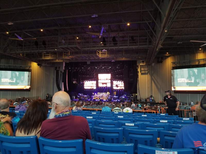Seating view for Truliant Amphitheater Section 6 Row R Seat 6