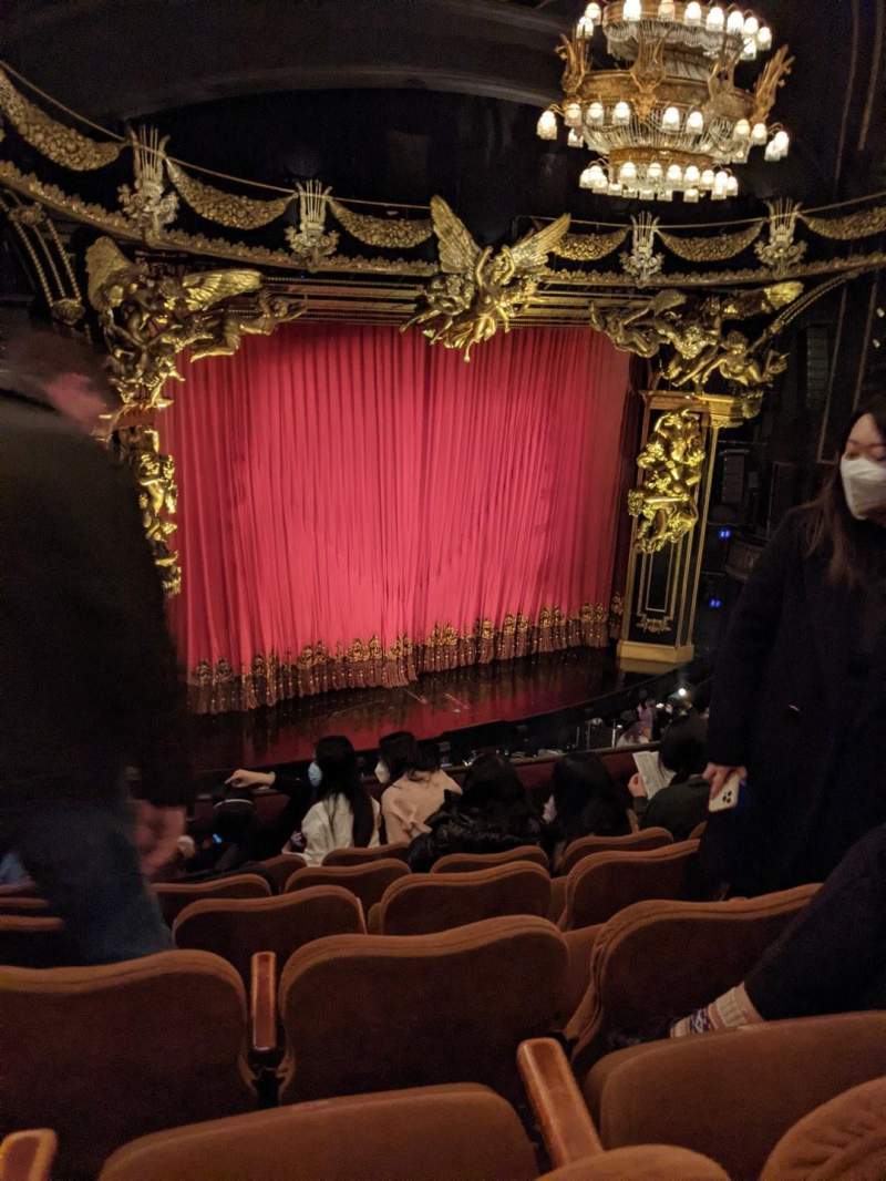 Seating view for 
